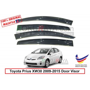 Toyota Prius XW30 (3rd Gen) 2009-2015 AG Door Visor Air Press Wind Deflector (Big 12cm Width)